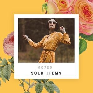 SOLD ITEMS